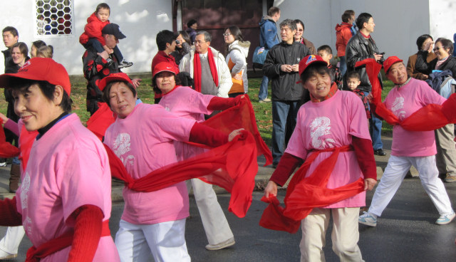 Entusiastiske dansere